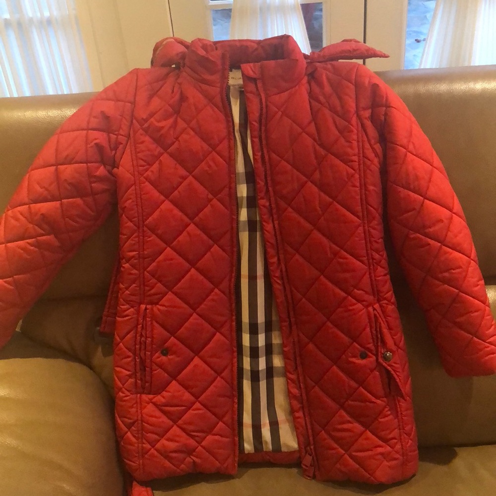 Used Burberry coat